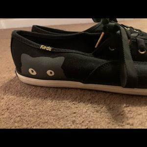 Lightly used Taylor Swift “sneaky cat” Keds shoes.